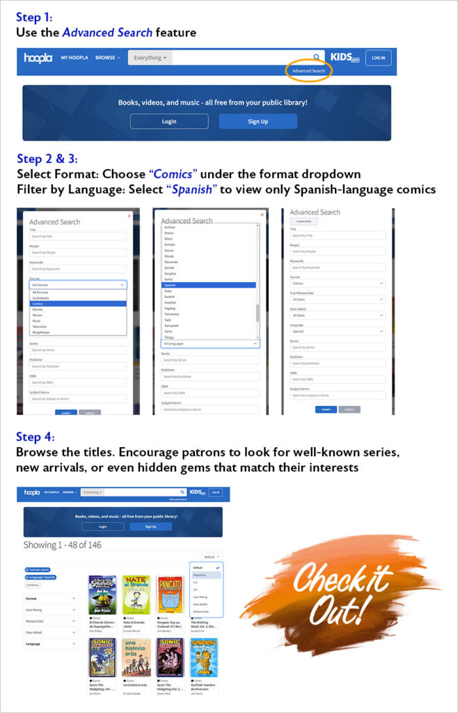 Spanish comics how to