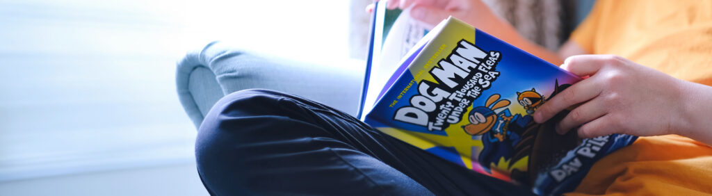 Dog Man Graphic Novels on hoopla