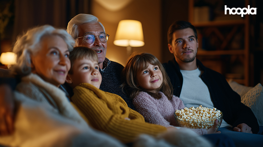 Family Streaming on Hoopla
