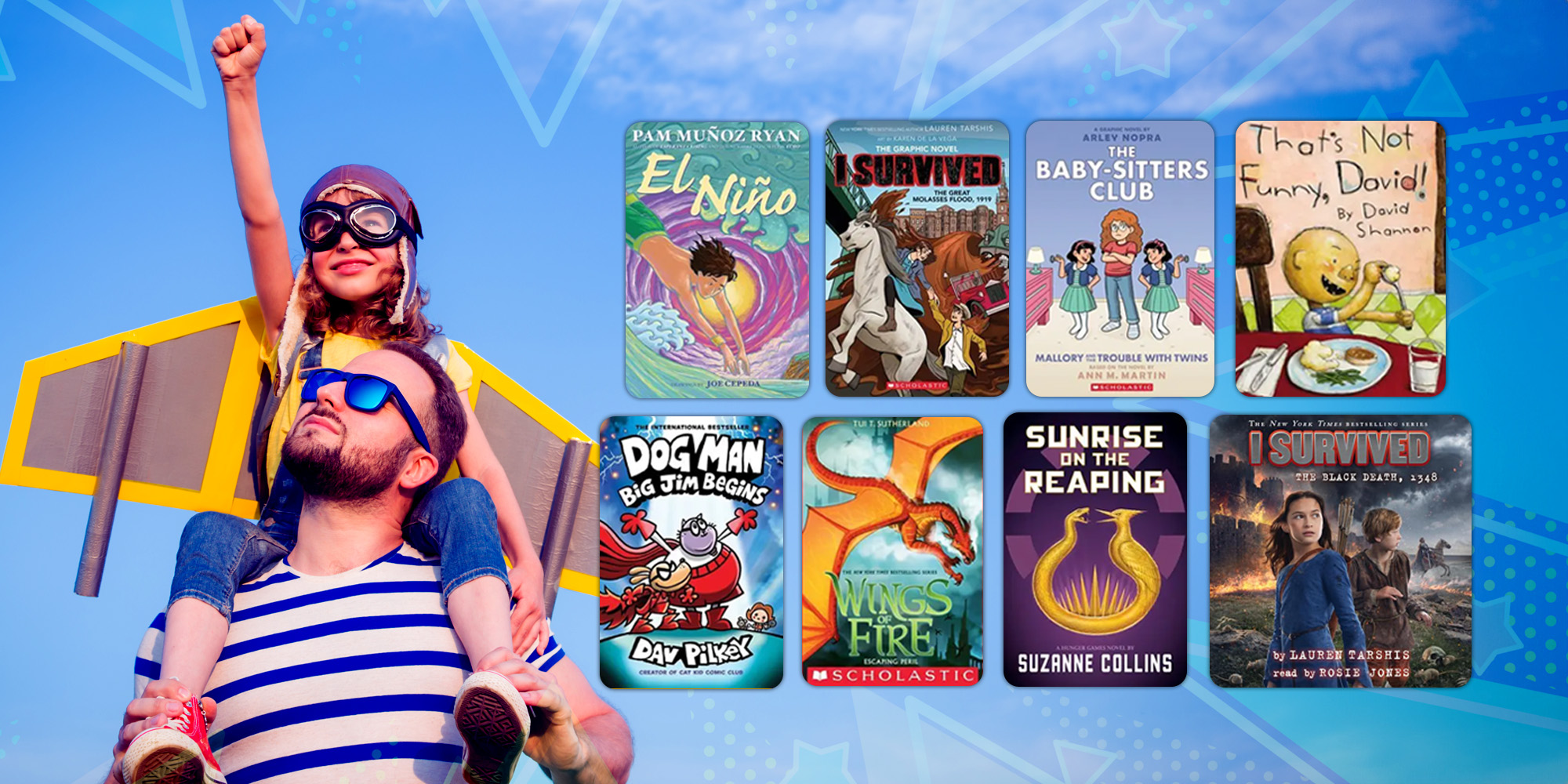 Scholastic Titles are here on Hoopla