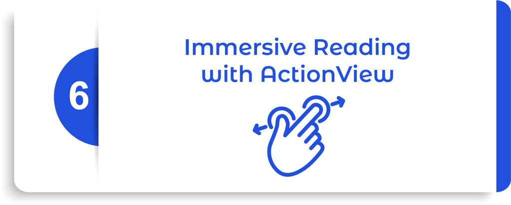 Immersive Reading with ActionView