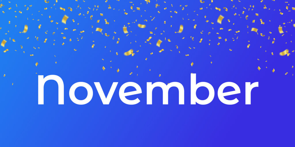 2025 Celebrating Our November Library Partnerships on Hoopla