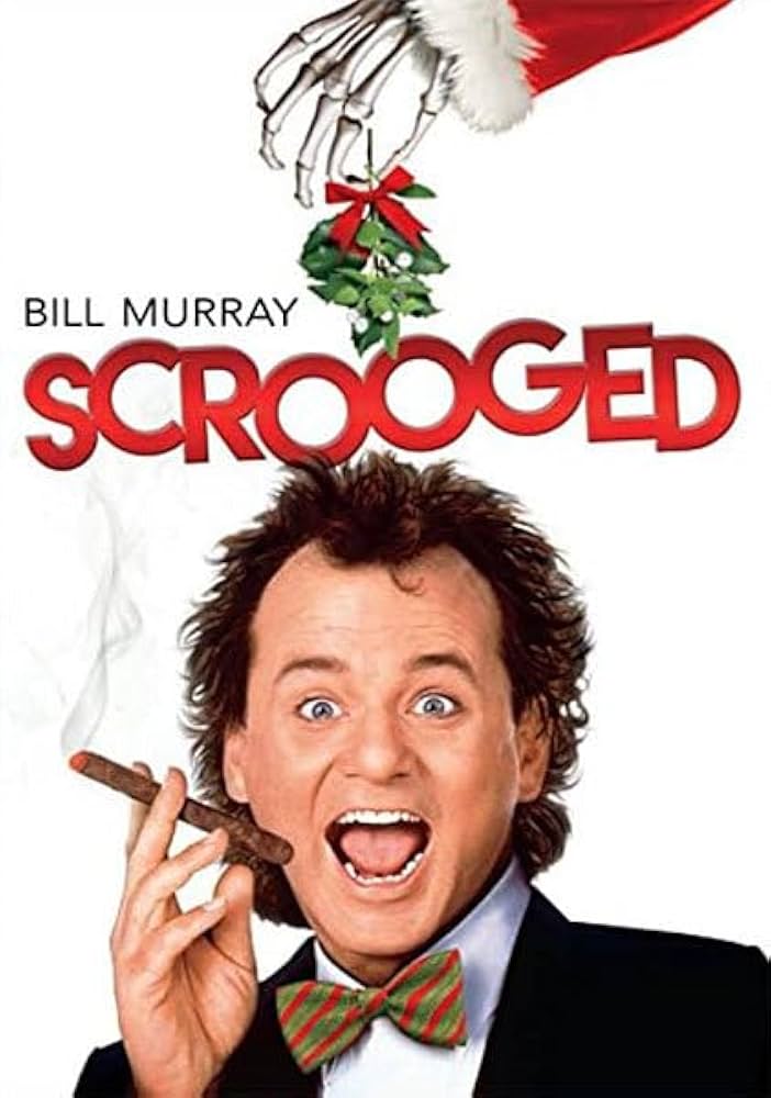 Scrooged movie poster