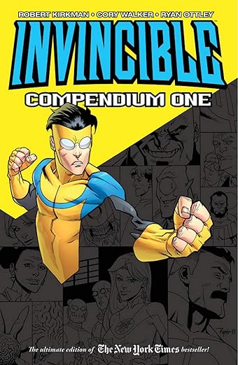 Invincible Compendium One is free to read on Hoopla