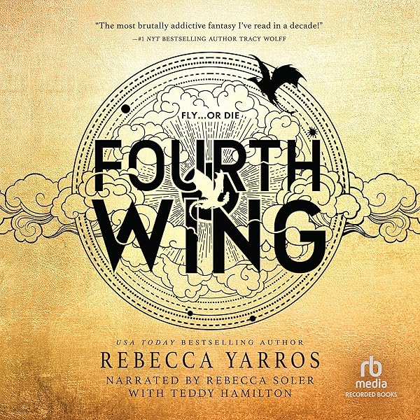 Fourth Wing audiobook is free to listen to on Hoopla