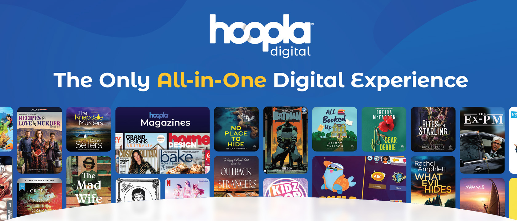 All-in-one digital experience with Hoopla Digital